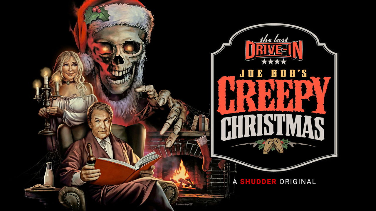 The Last Drive-in with Joe Bob Briggs: Joe Bob's Creepy Christmas backdrop