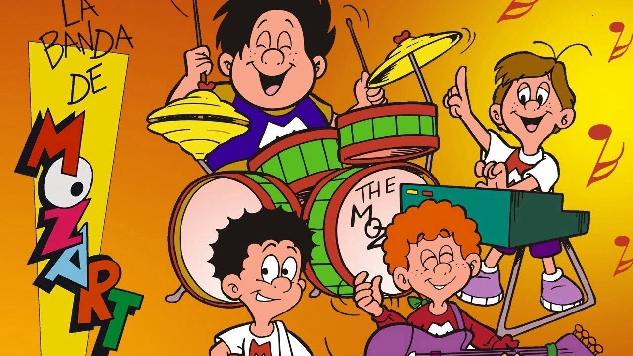 The Mozart Band backdrop