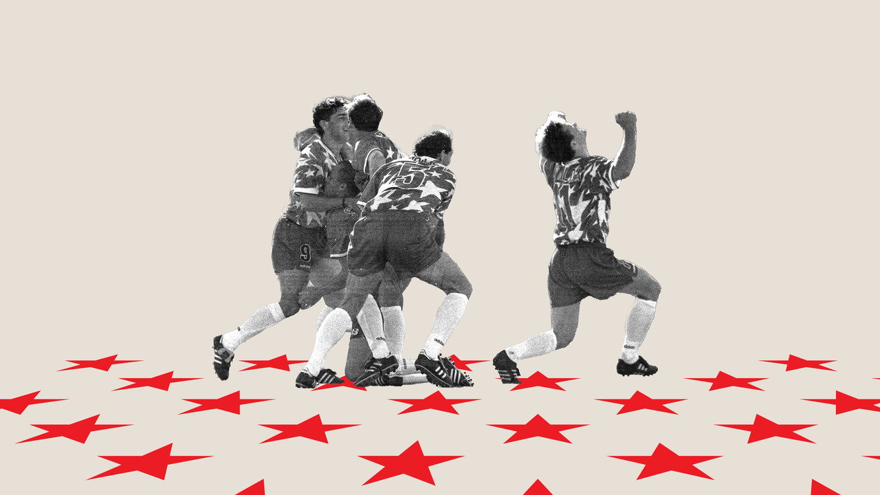 Soccer's American Dream backdrop