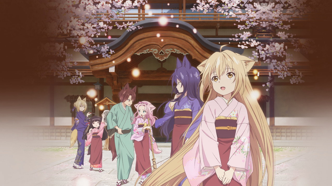 Konohana Kitan backdrop