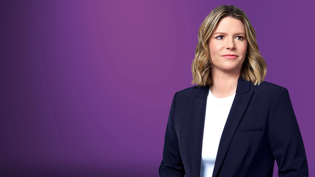 The Arena with Kasie Hunt backdrop