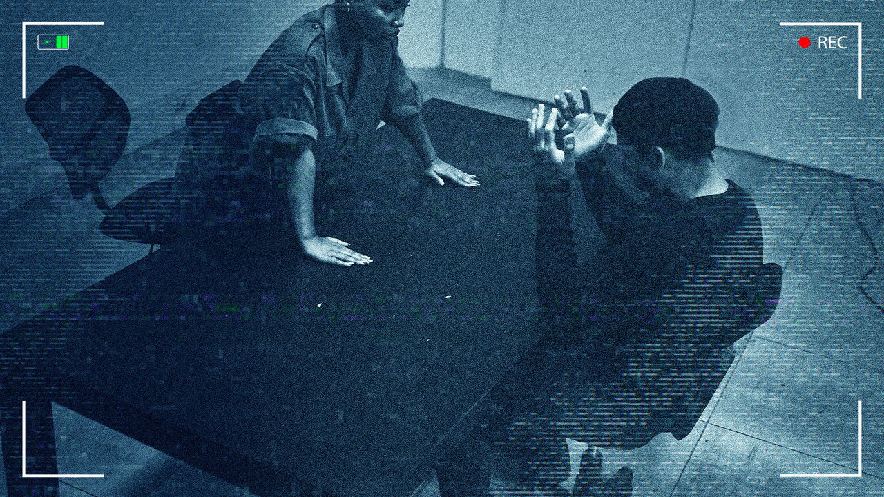 Interrogation Raw backdrop