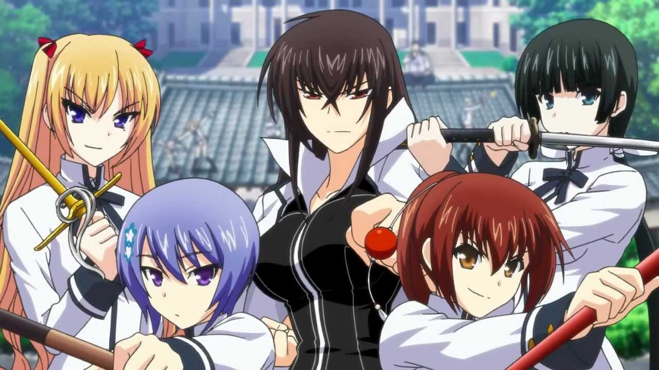 Majikoi - Oh! Samurai Girls backdrop
