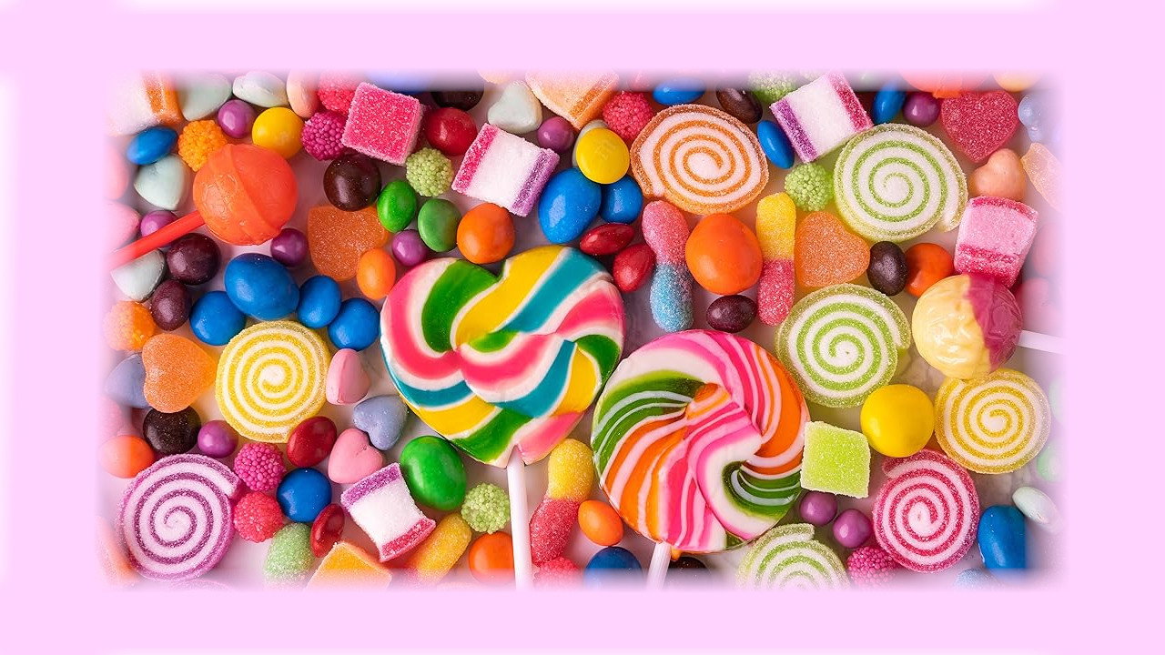 Kid in a Candy Store backdrop