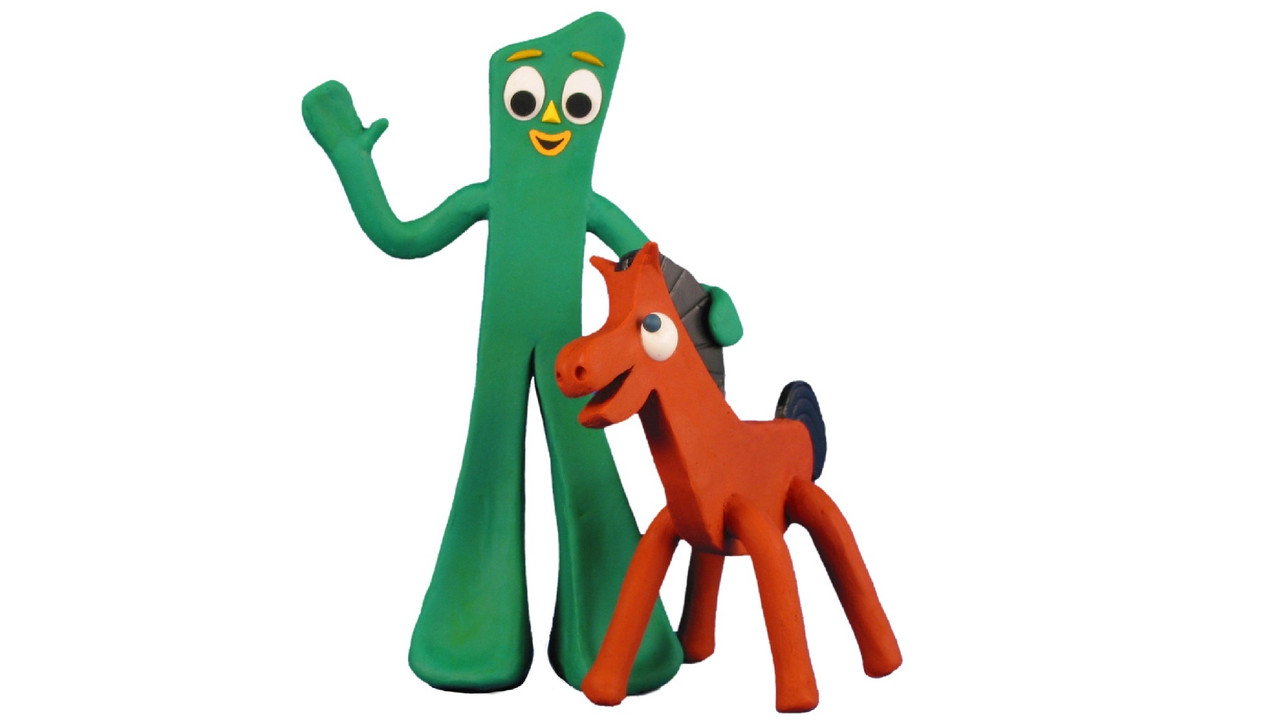 The Gumby Show backdrop