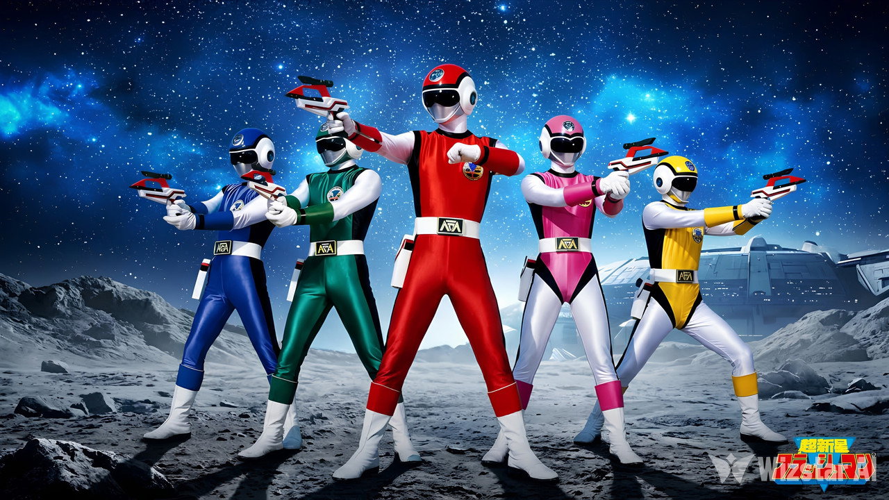 Choushinsei Flashman backdrop