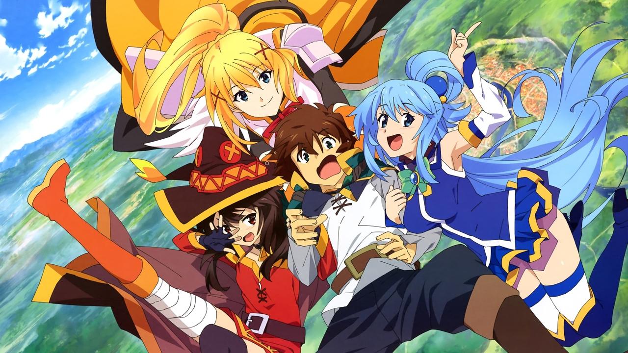 KONOSUBA - God's blessing on this wonderful world! backdrop