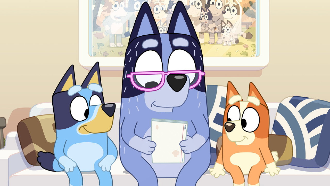 Bluey Minisodes backdrop