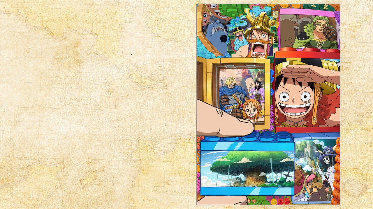 One Piece backdrop