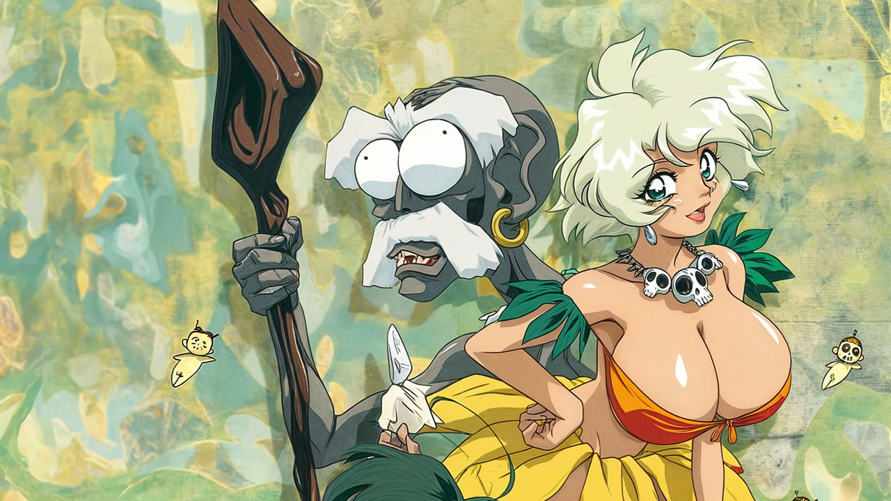 Jungle de Ikou! backdrop