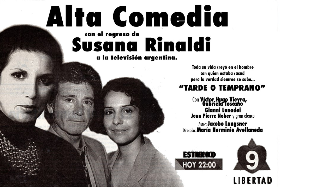 Alta comedia backdrop