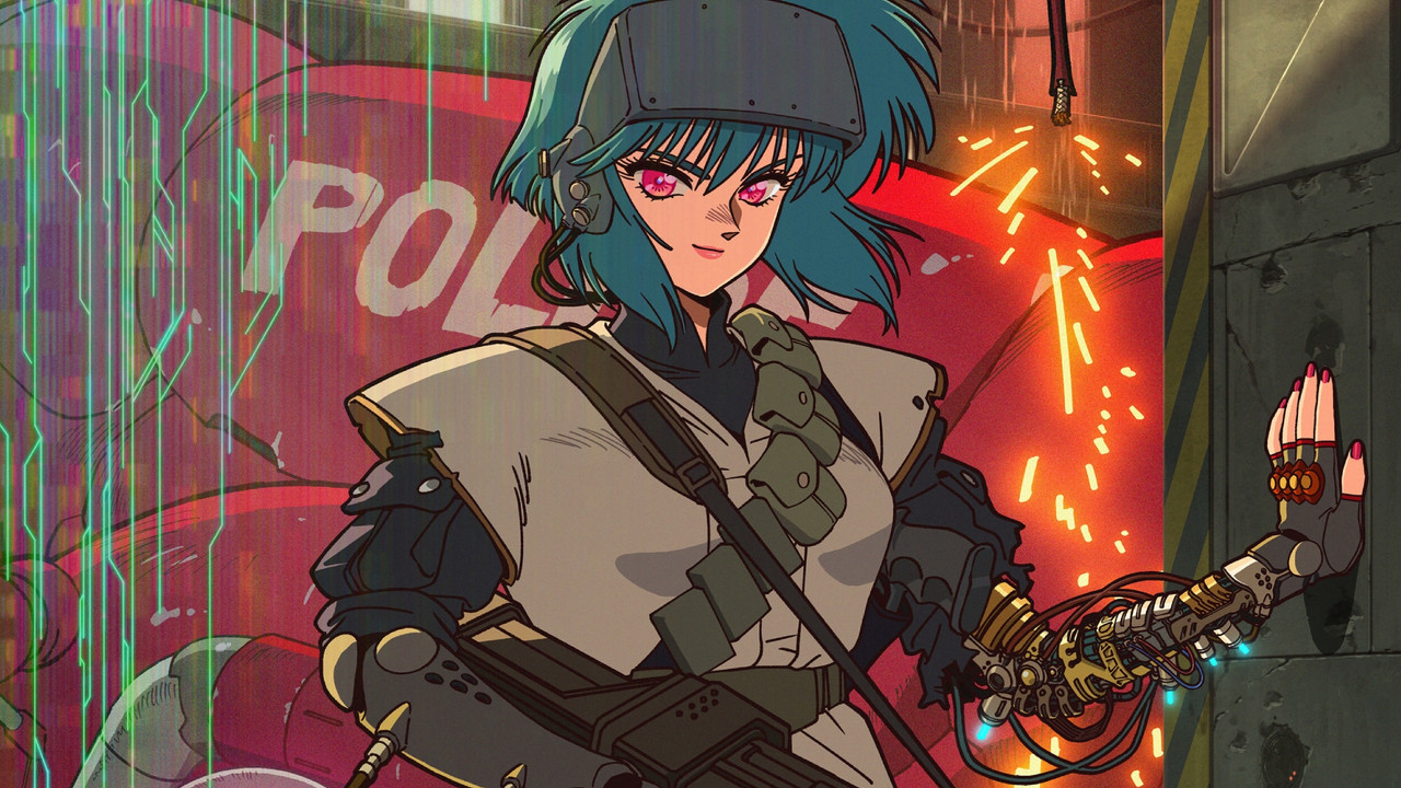 THE GHOST IN THE SHELL backdrop