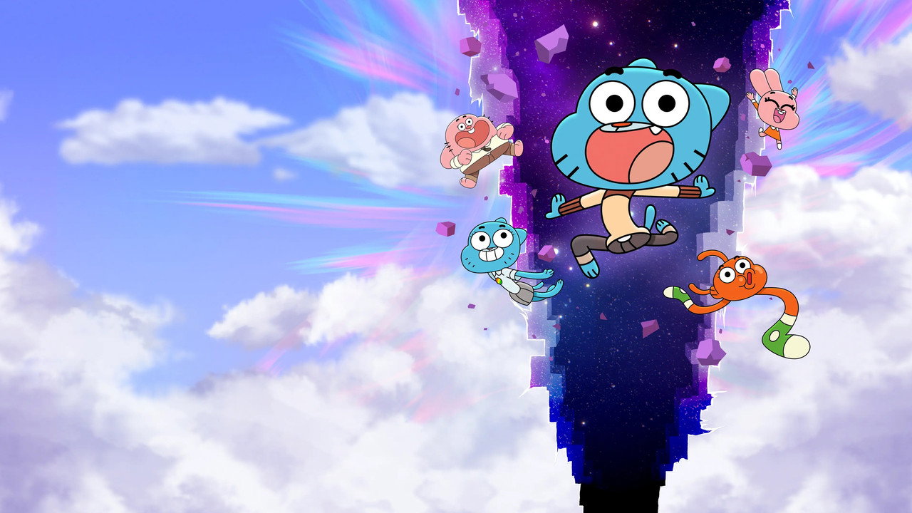 The Wonderfully Weird World of Gumball backdrop