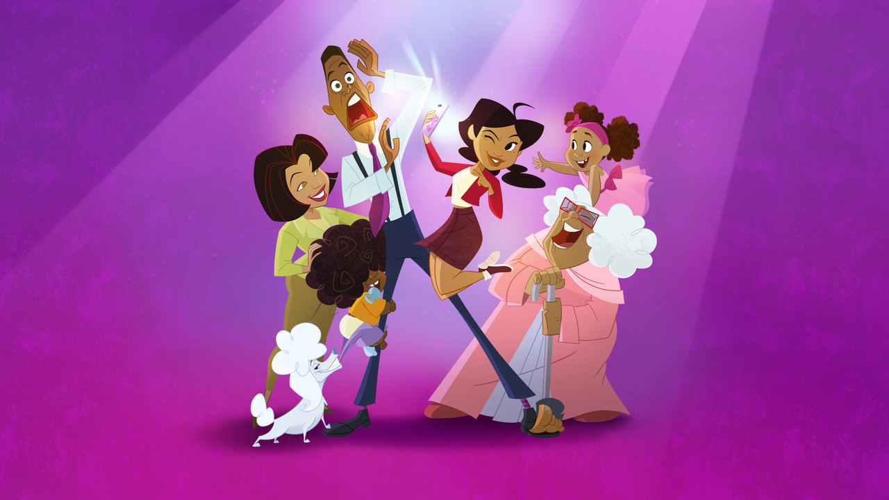 The Proud Family: Louder and Prouder backdrop