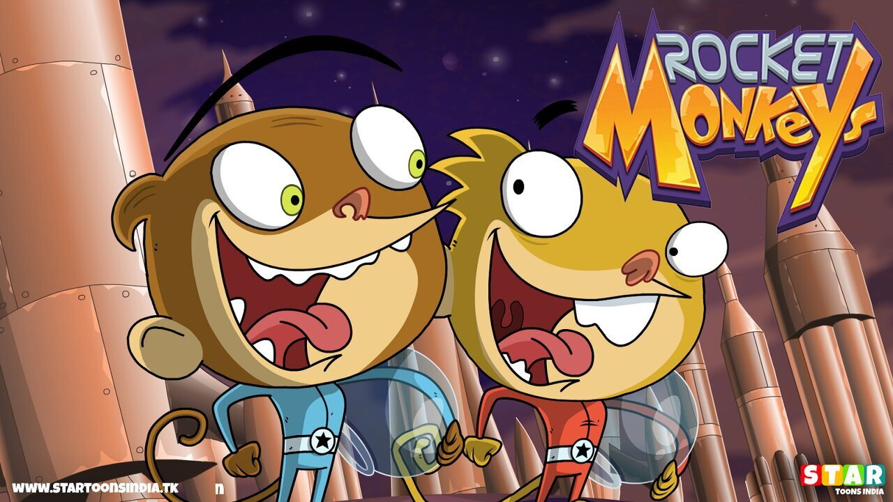 Rocket Monkeys backdrop
