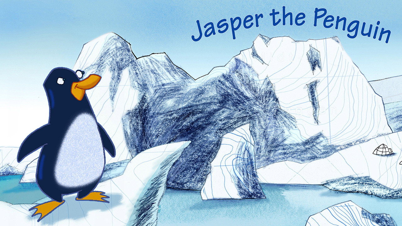 Jasper the Penguin backdrop