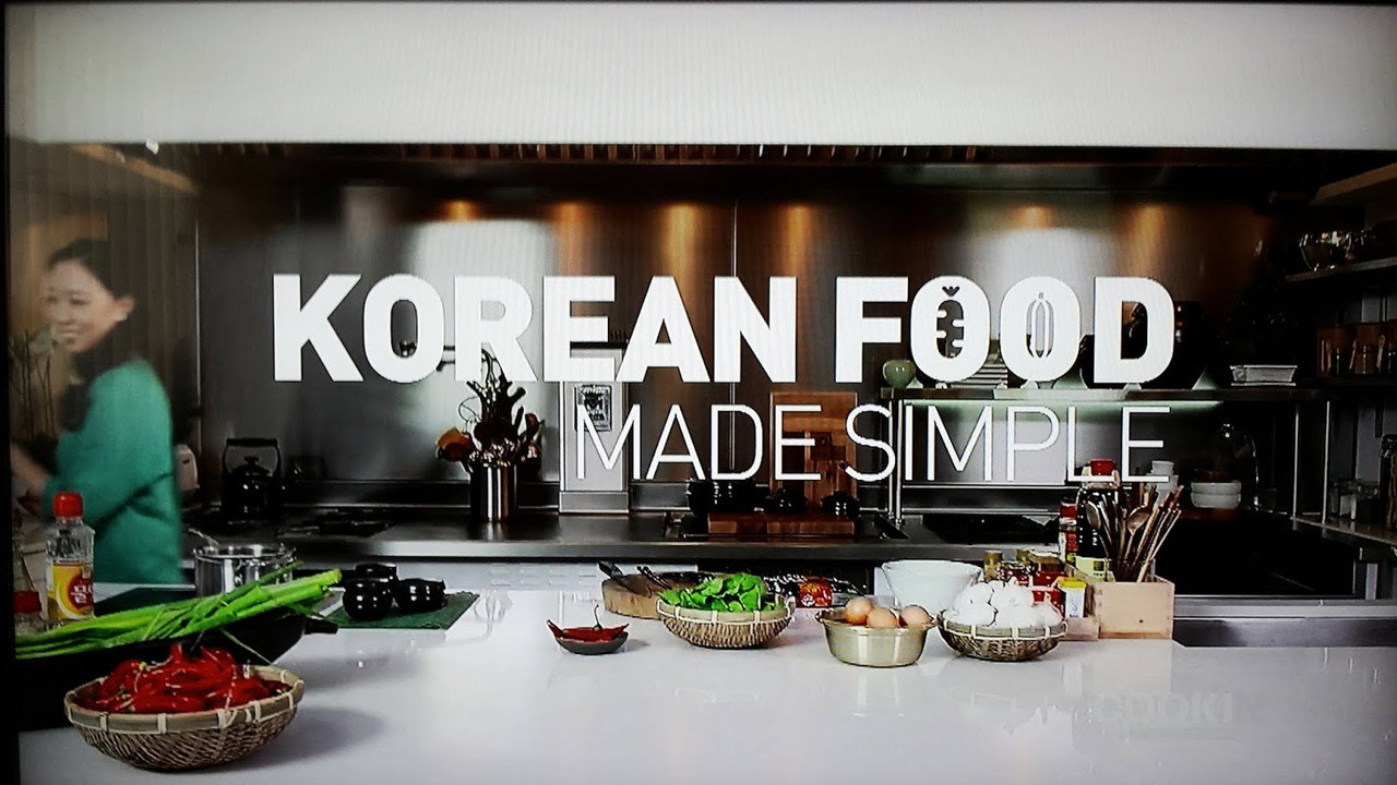 Korean Food Made Simple backdrop