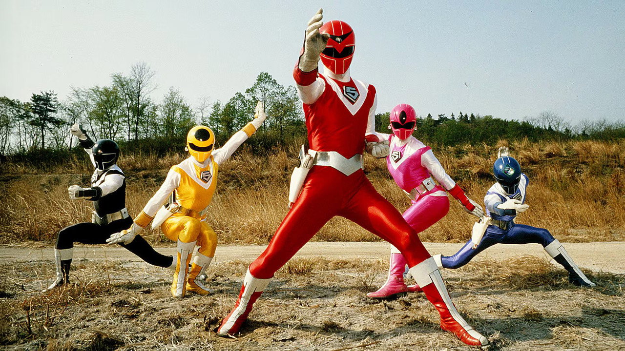 Hikari Sentai Maskman backdrop