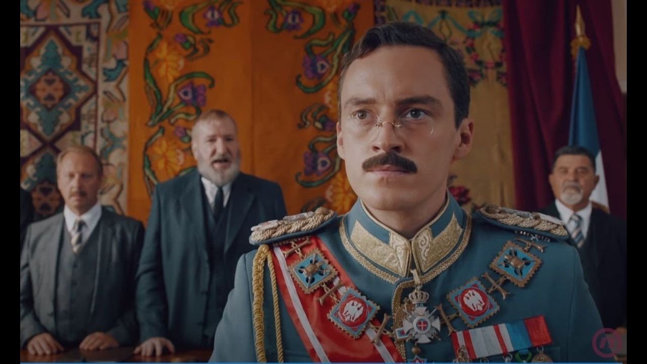 Alexandar of Yugoslavia backdrop