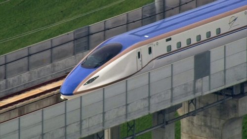 Background image for Test Ride Event Held for Hokuriku Shinkansen Extension