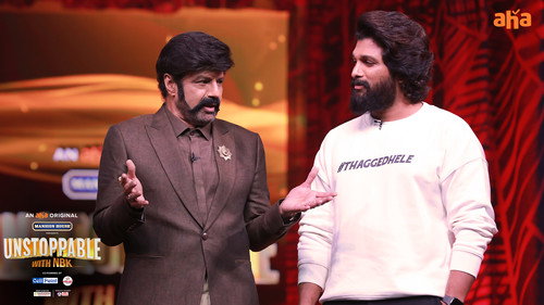 Unstoppable with NBK Season 1 Episode 6 - Pushpa Team Promotions
