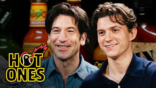 Hot Ones Season 30 Episode 12 - Tom Holland and Jon Bernthal Team Up While Eating Spicy Wings