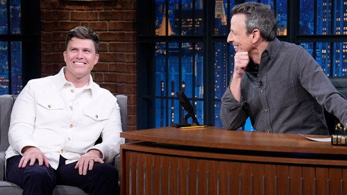 Colin Jost, Sharon Horgan, Patrick Radden Keefe still