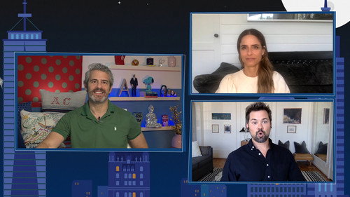 Amanda Peet & Andrew Rannells still
