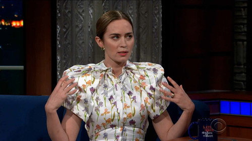 Emily Blunt, Bob Costas still