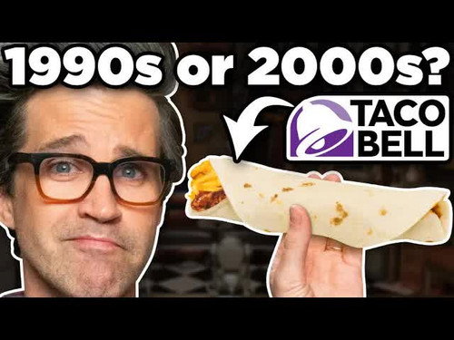 100 Years Of Taco Bell Taste Test still