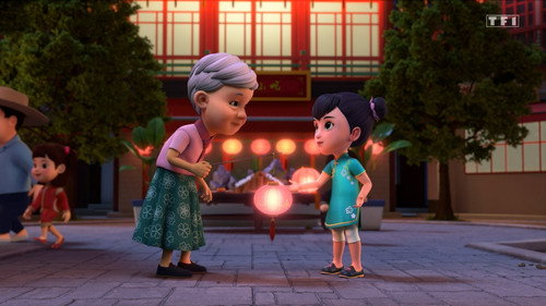 I Want to Meet the Moon Lady! still