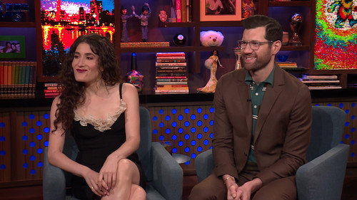 Billy Eichner and Kate Berlant still