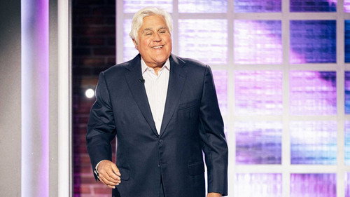 Guest Host: Jay Leno, Kristen Chenoweth, Diego Boneta, Jeffrey Bowyer-Chapman still