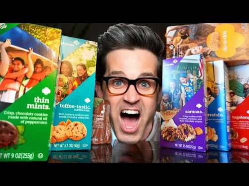 We Tried EVERY Girl Scout Cookie (Taste Test) still