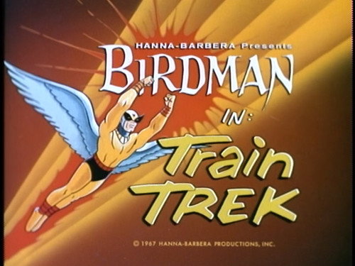 Birdman and the Galaxy Trio Season 1 Episode 43 - Train Trek