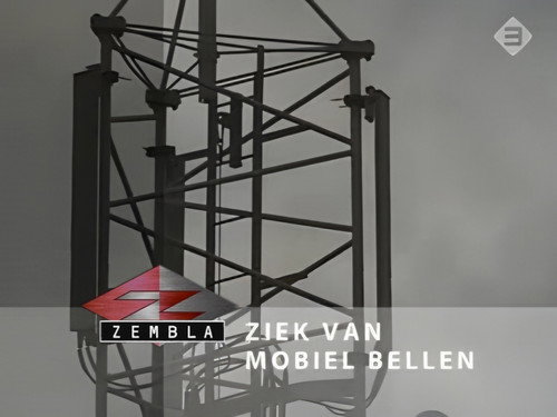 Ziek van mobiel bellen still