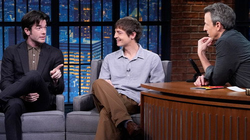 Late Night with Seth Meyers Season 12 Episode 43 - John Mulaney & Simon Rich, Nicholas Hoult