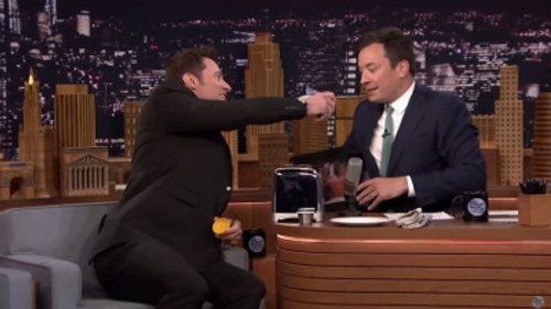 Hugh Jackman, Nick Offerman, Janelle Monae still