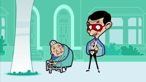 Superhero Bean still