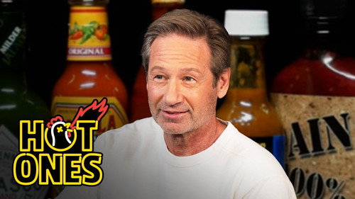 Hot Ones Season 30 Episode 8 - David Duchovny Lives the Technicolor Universe While Eating Spicy Wings