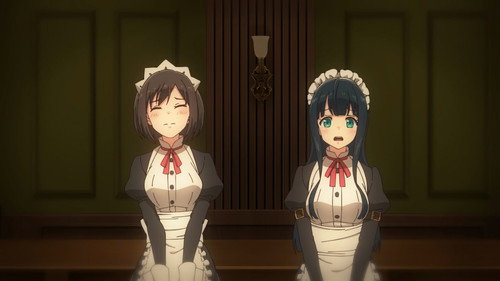 I Want You To Make a Disgusted Face and Show Me Your Underwear Season 3 Episode 1 - Chitose Itou (Senior Maid), Nanako Mita (Klutz Maid)