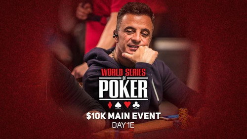 WSOP 2021 Main Event Day 1E still