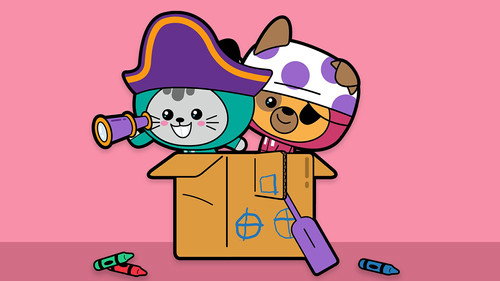 Kit&Pup Season 1 Episode 10 - Inside and Outside