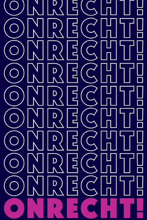 Onrecht! poster