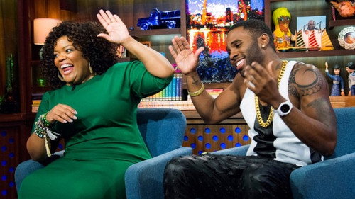 Yvette Nicole Brown & Jason Derulo still