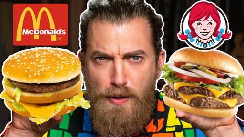 McDonald's vs. Wendy's Taste Test | FOOD FEUDS still