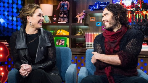 Brooke Shields & Russell Brand still