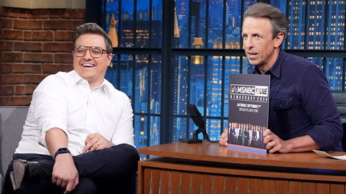 Chris Hayes, Edie Falco still