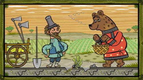 Masha's tales Season 1 Episode 7 - The Tops and the Roots