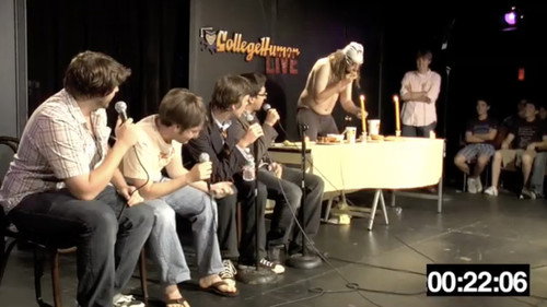 CollegeHumor Live Season 1 Episode 4 - Michael Phelps Breakfast in Five Minutes